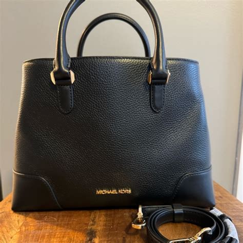 Amazon.com: Michael Michael Kors Crosby Medium Pebbled 